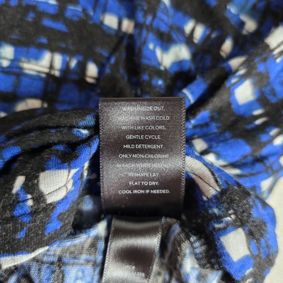 Vera wang womens long-sleeved pullover top RN73277 size XL in blue - Picture 5 of 11